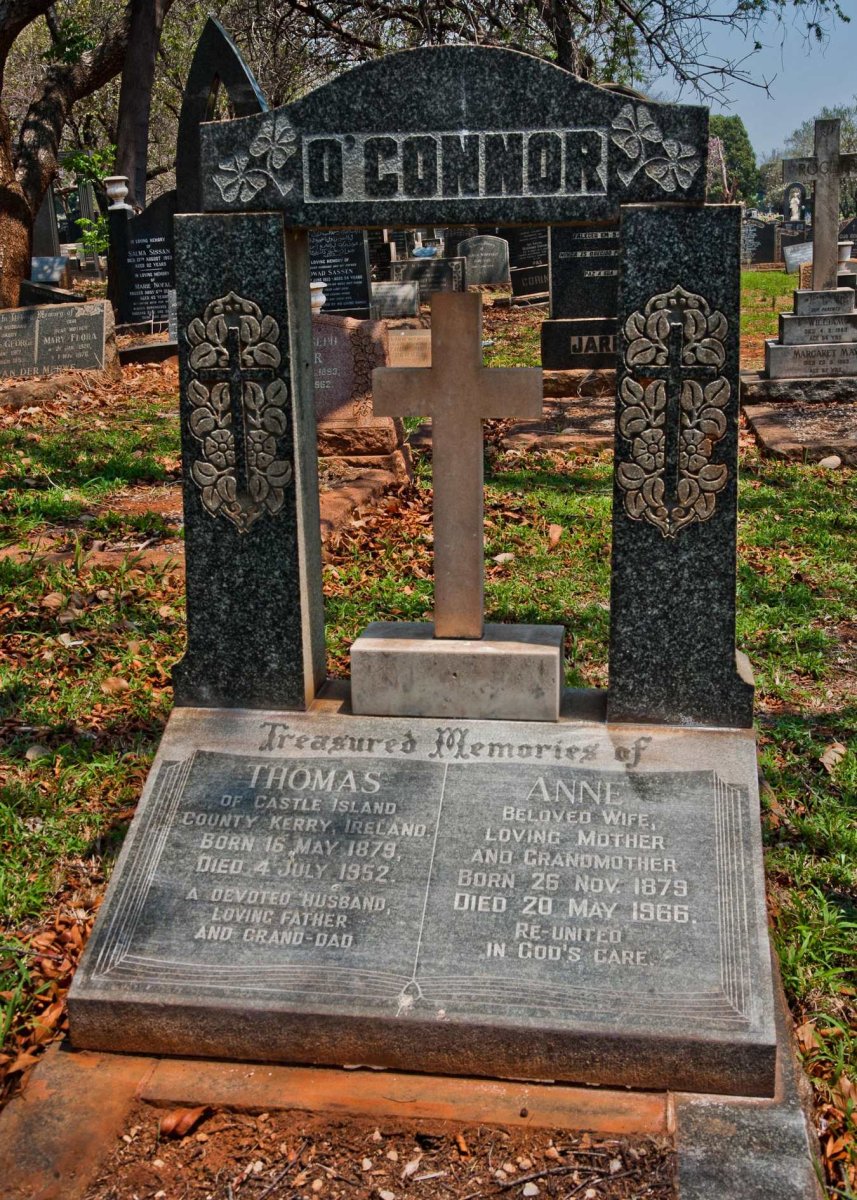 O'CONNOR Thomas 1879-1952 &amp; Anne 1879-1966