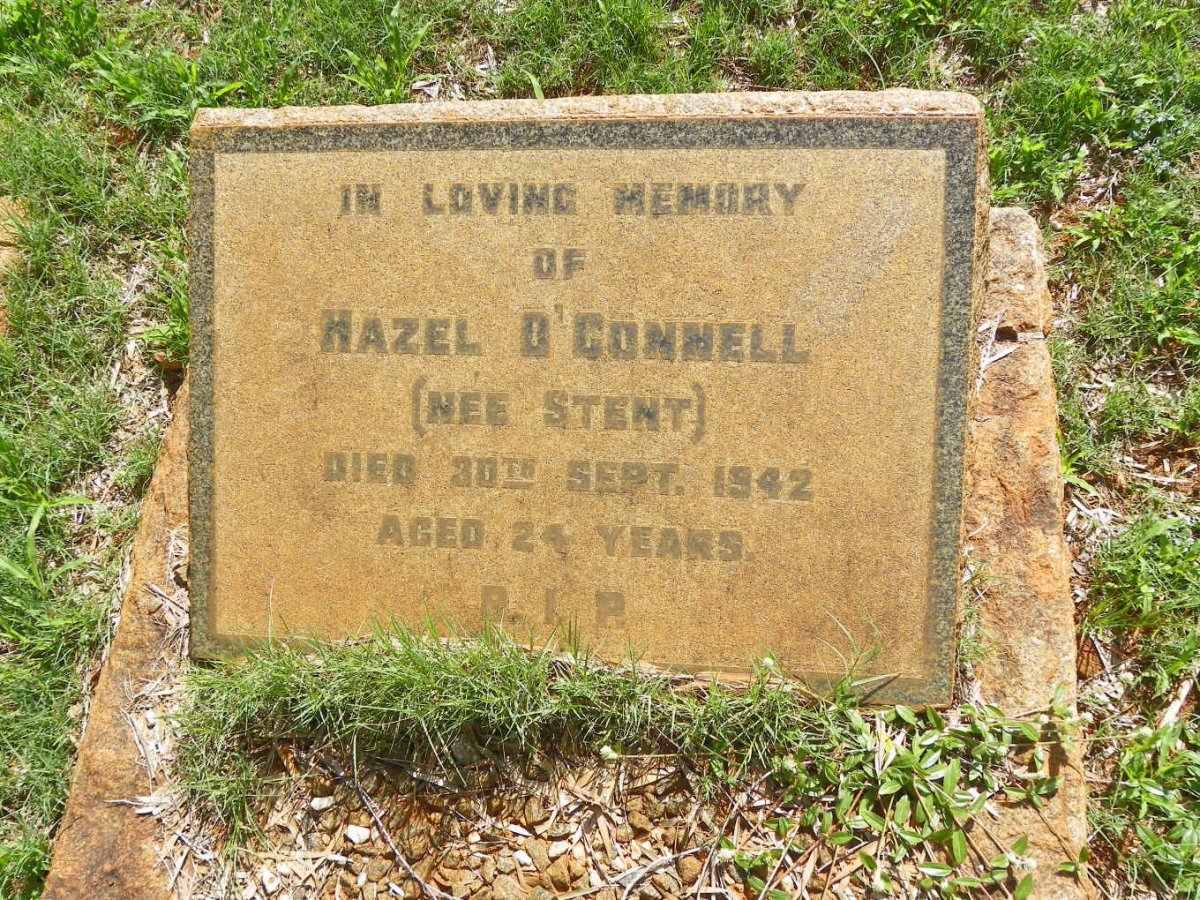 O'CONNELL Hazel nee STENT -1942