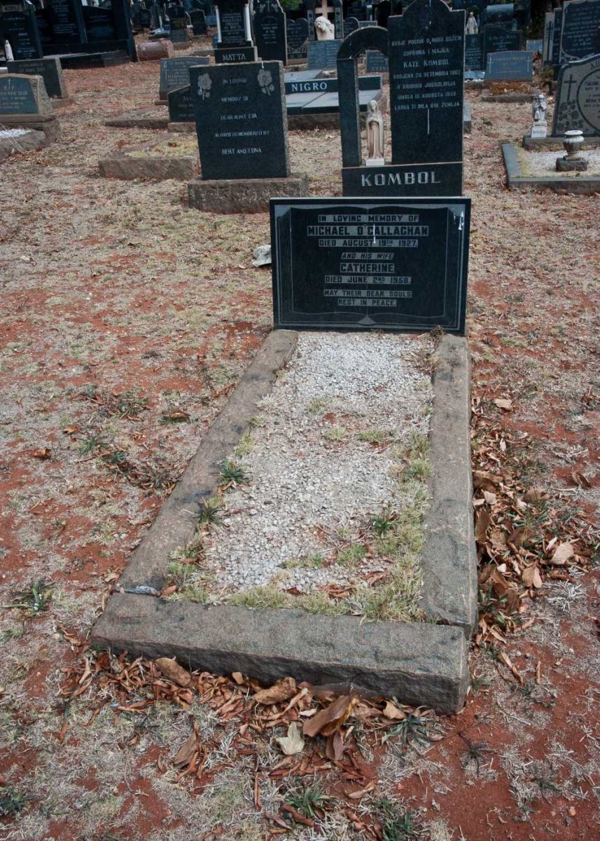 O'CALLAGHAN Michael -1927 &amp; Catherine -1958