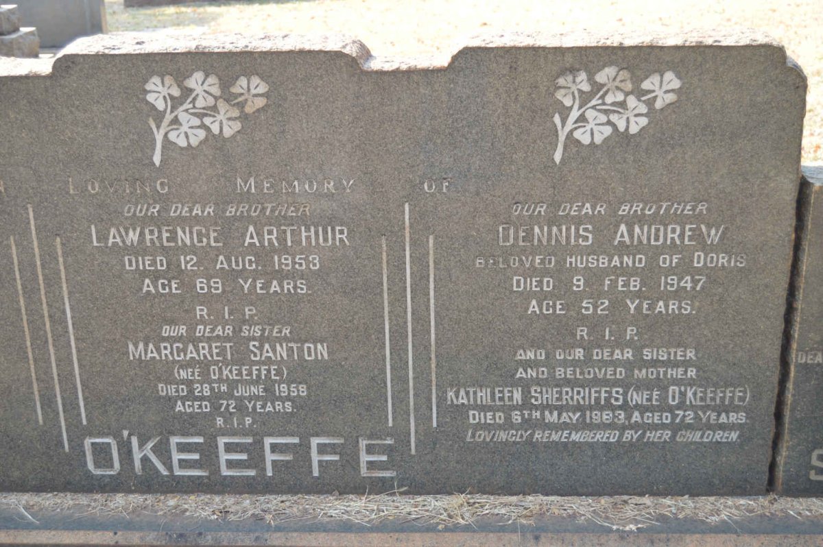O'KEEFFE :: SANTON :: SHERRIFFS :: WALSH