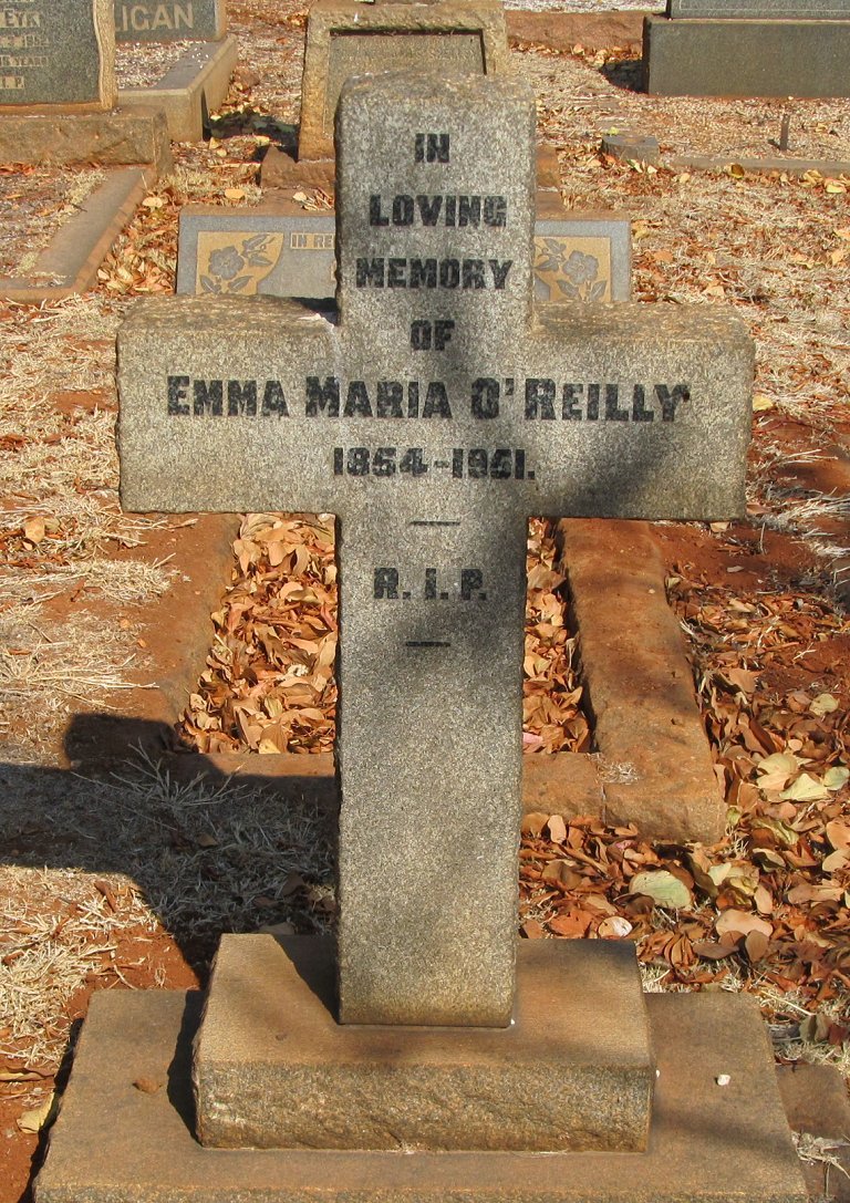 O'REILLY Emma Maria 1854-1951