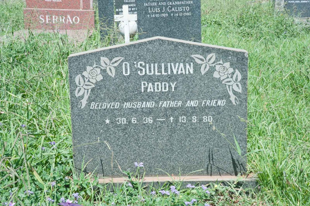 O'SULLIVAN Paddy 1936-1980
