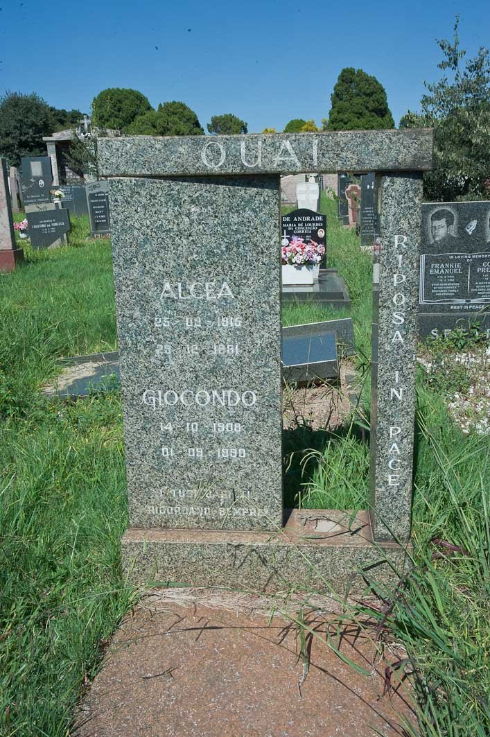 QUAI Giocondo 1908-1990 &amp; Alcea 1916-1981