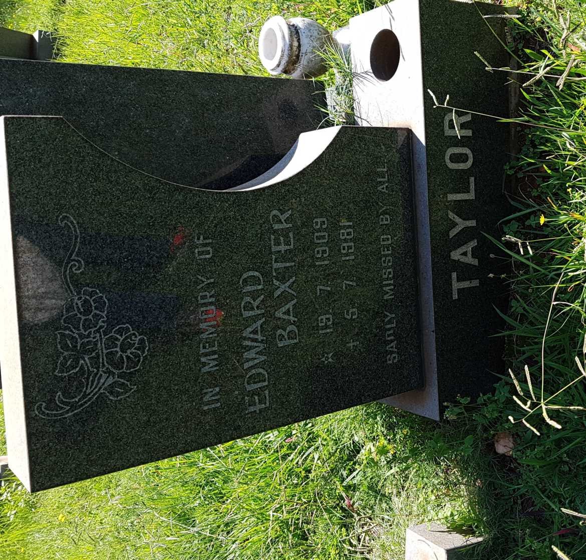 TAYLOR Edward Baxter 1909-1981
