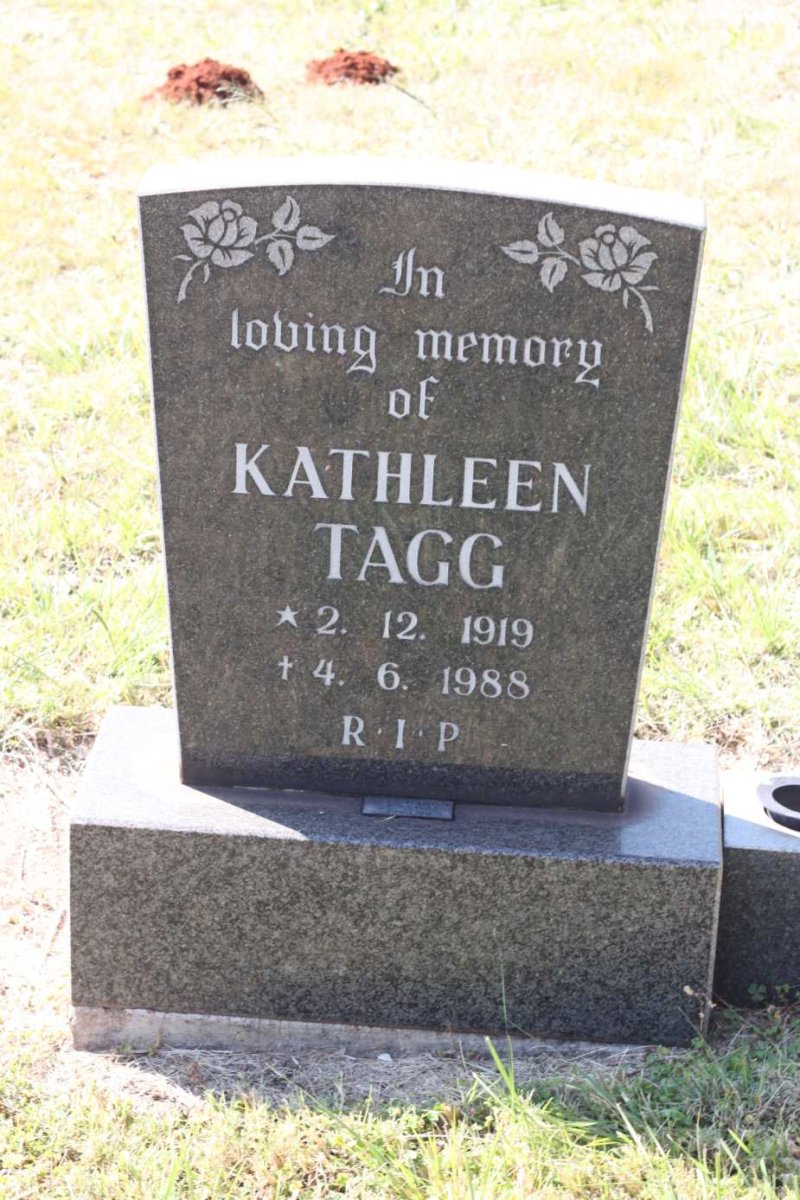 TAGG Kathleen 1919-1988
