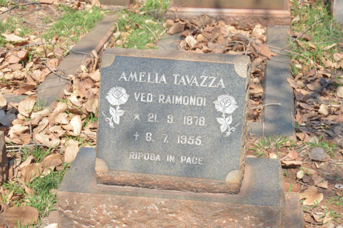 TAVAZZA Amelia nee RAIMONDI 1878-1955