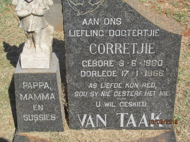 TAAK Corretjie, van 1960-1966