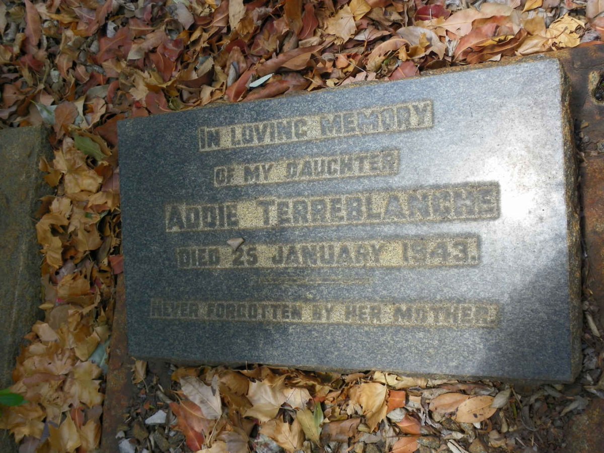 TERREBLANCHE Addie -1943