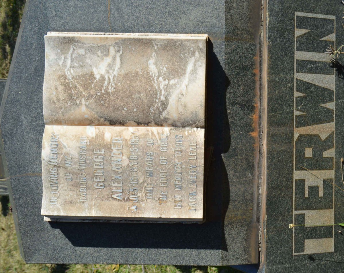 TERWIN George Alexander 1928-1954