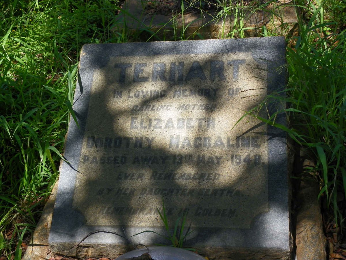 TERHART Elizabeth Dorothy Magdaline -1948