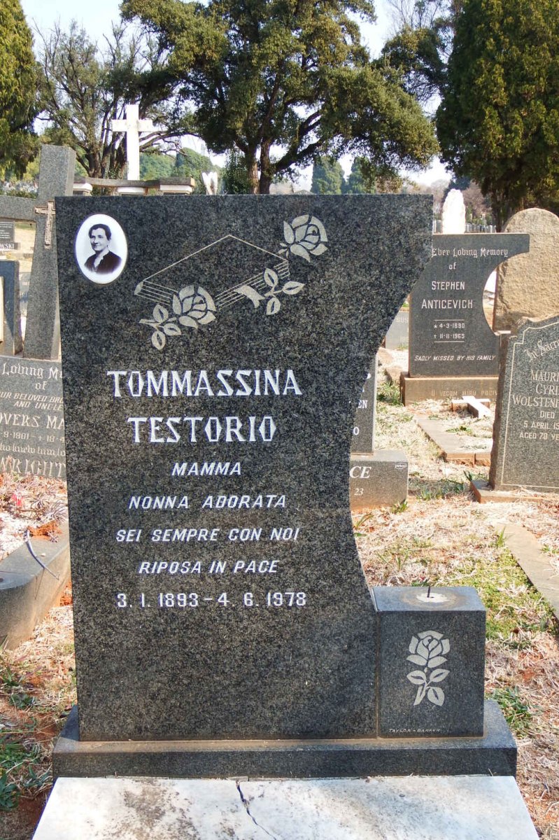 TESTORIO Tommassina 1893-1978
