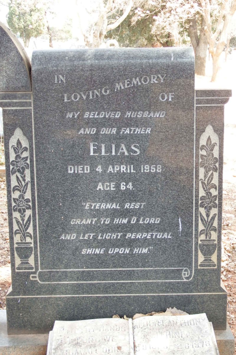 TEHINI Elias -1958 &amp; Victoria -1960