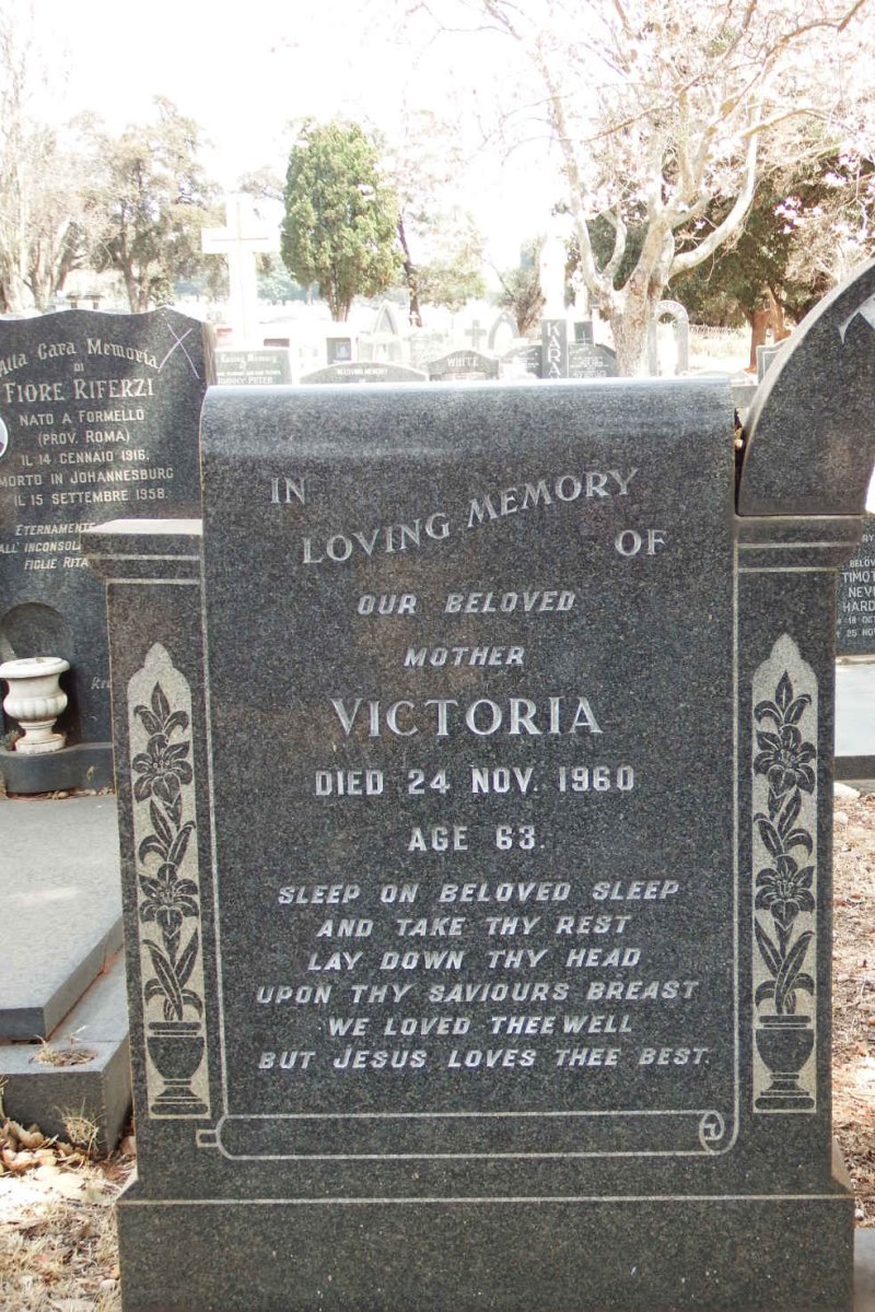 TEHINI Elias -1958 &amp; Victoria -1960