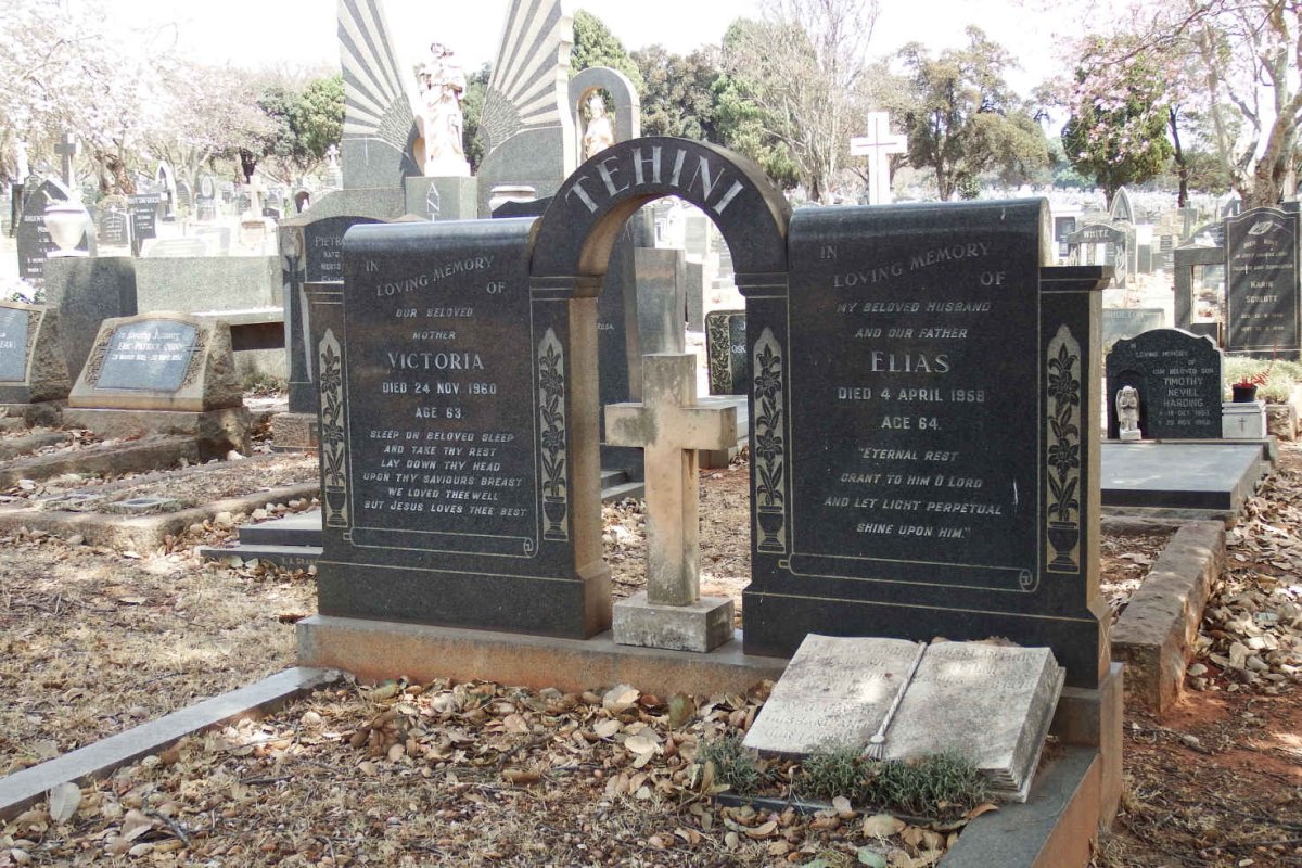 TEHINI Elias -1958 &amp; Victoria -1960