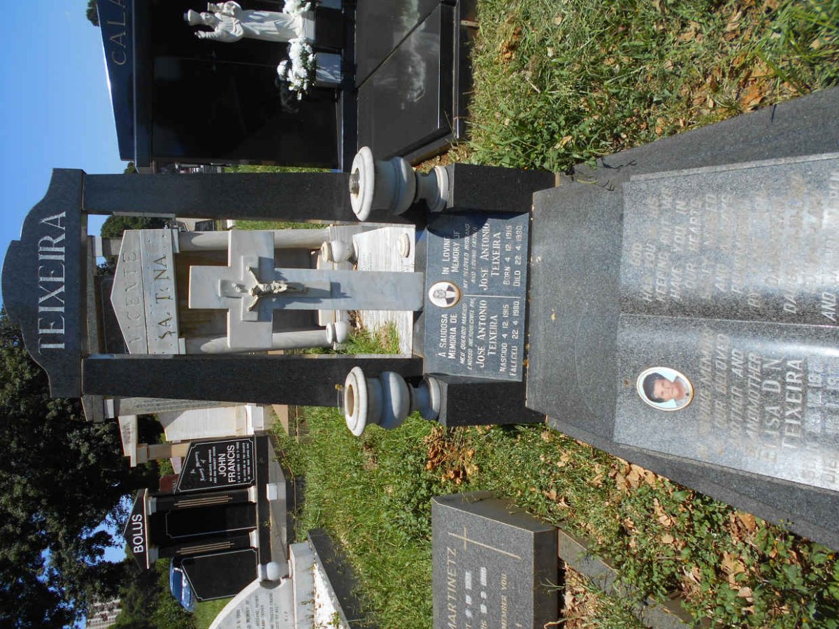 TEIXEIRA Jose Antonio 1915-1980 &amp; Elisa D.N. 1922-1996