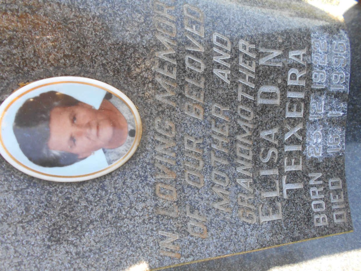 TEIXEIRA Jose Antonio 1915-1980 &amp; Elisa D.N. 1922-1996