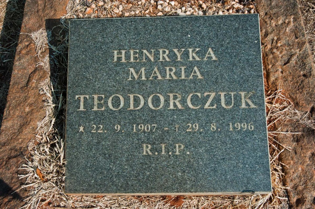 TEODORCZUK Henryka Maria 1907-1996