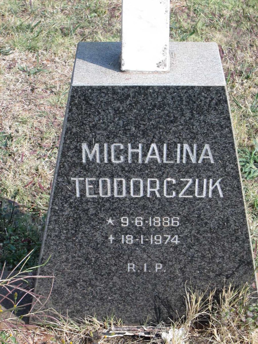 TEODORCZUK Michalina 1886-1974