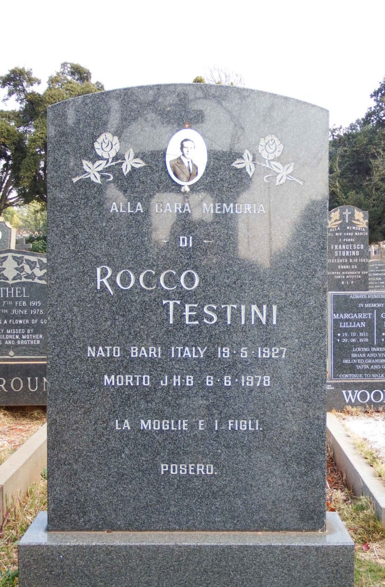 TESTINI Rocco 1927-1978