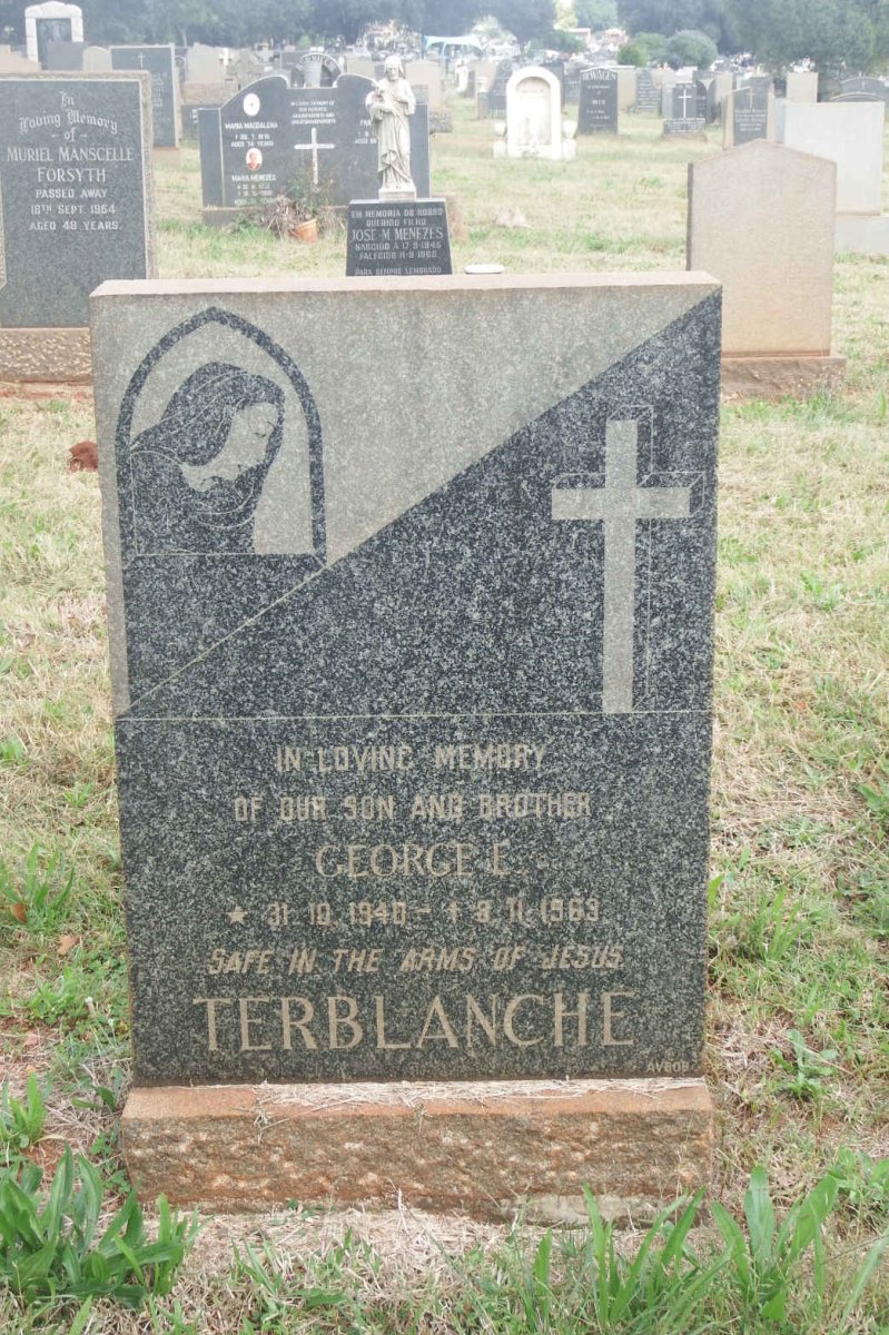 TERBLANCHE George E. 1940-1969