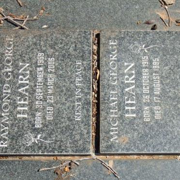 HEARN Michael George 1915-1995 :: HEARN Raymond George 1959-2006