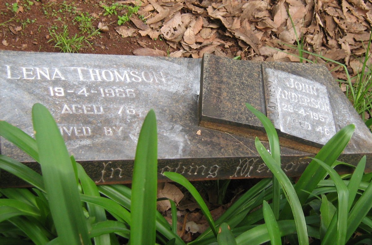 THOMSON Lena -1966 :: ANDERSON John -1957