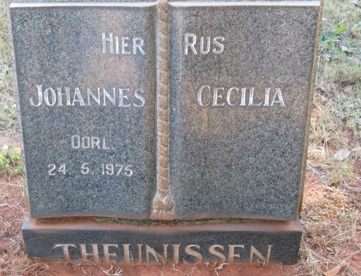 THEUNISSEN Johannes -1975 &amp; Cecilia