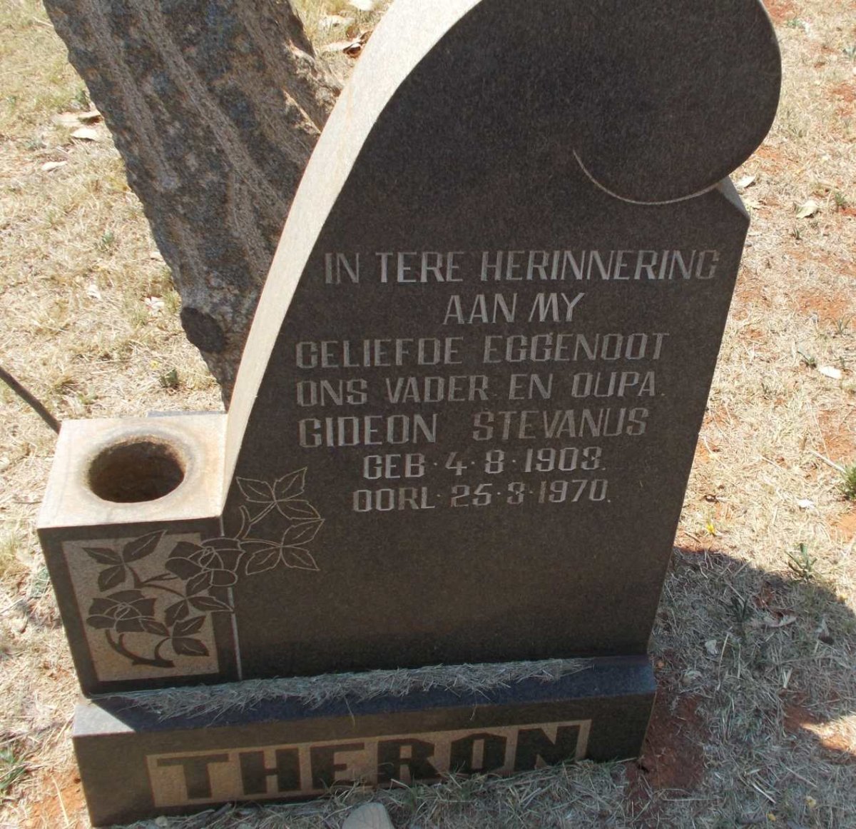 THERON Gideon Stevanus 1903-1970