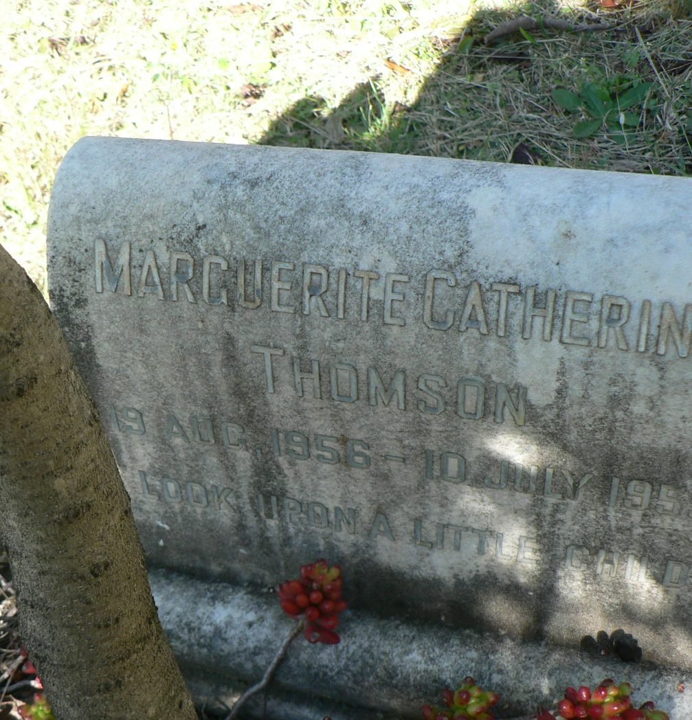 THOMSON Marguerite Catherin? 1956-195?