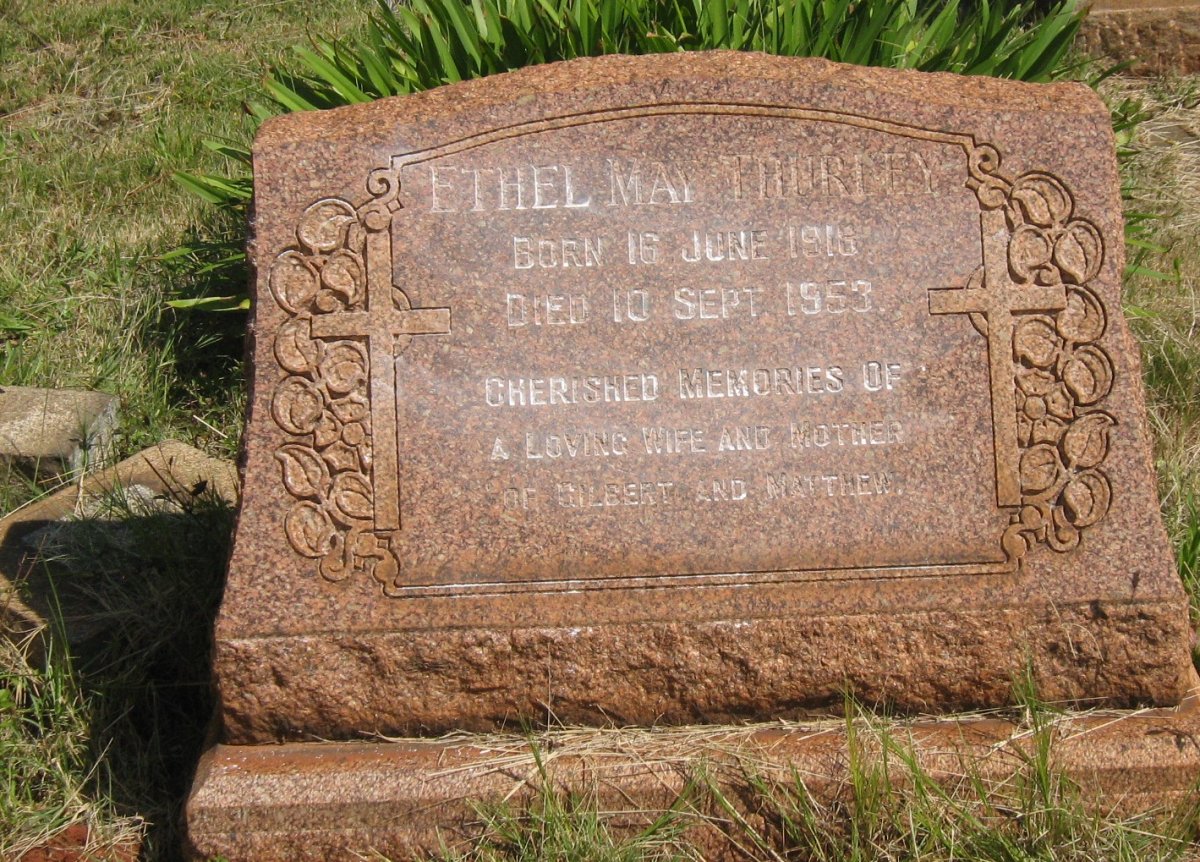 THURLEY Ethel May 1918-1953
