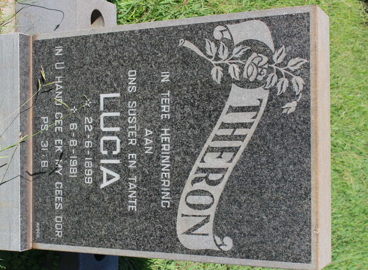 THERON Lucia 1899-1981