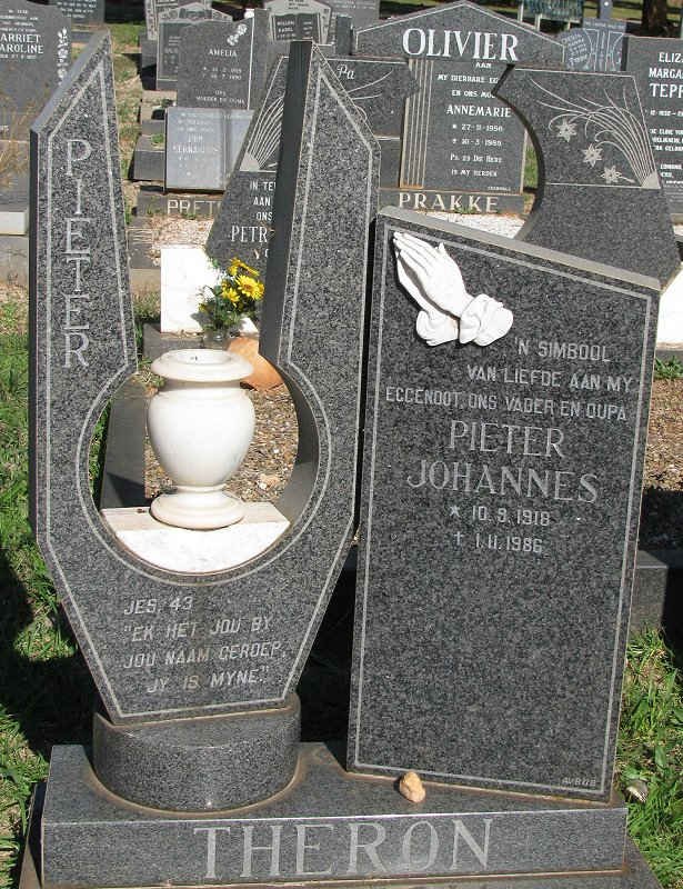 THERON Pieter Johannes 1918-1986