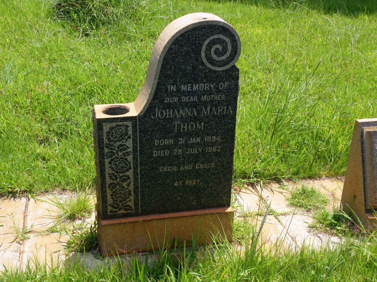 THOM Johanna Maria 1894-1962