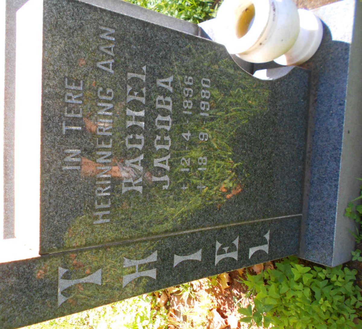 THIEL Rachel Jacoba 1896-1980