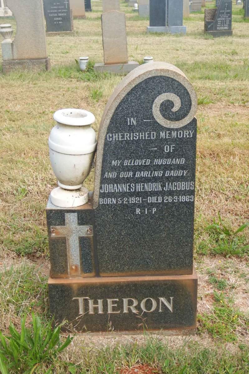 THERON Johannes Hendrik Jacobus 1921-1963