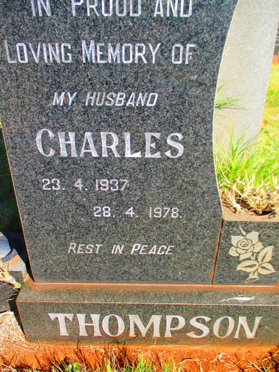 THOMPSON Charles 1937-1978