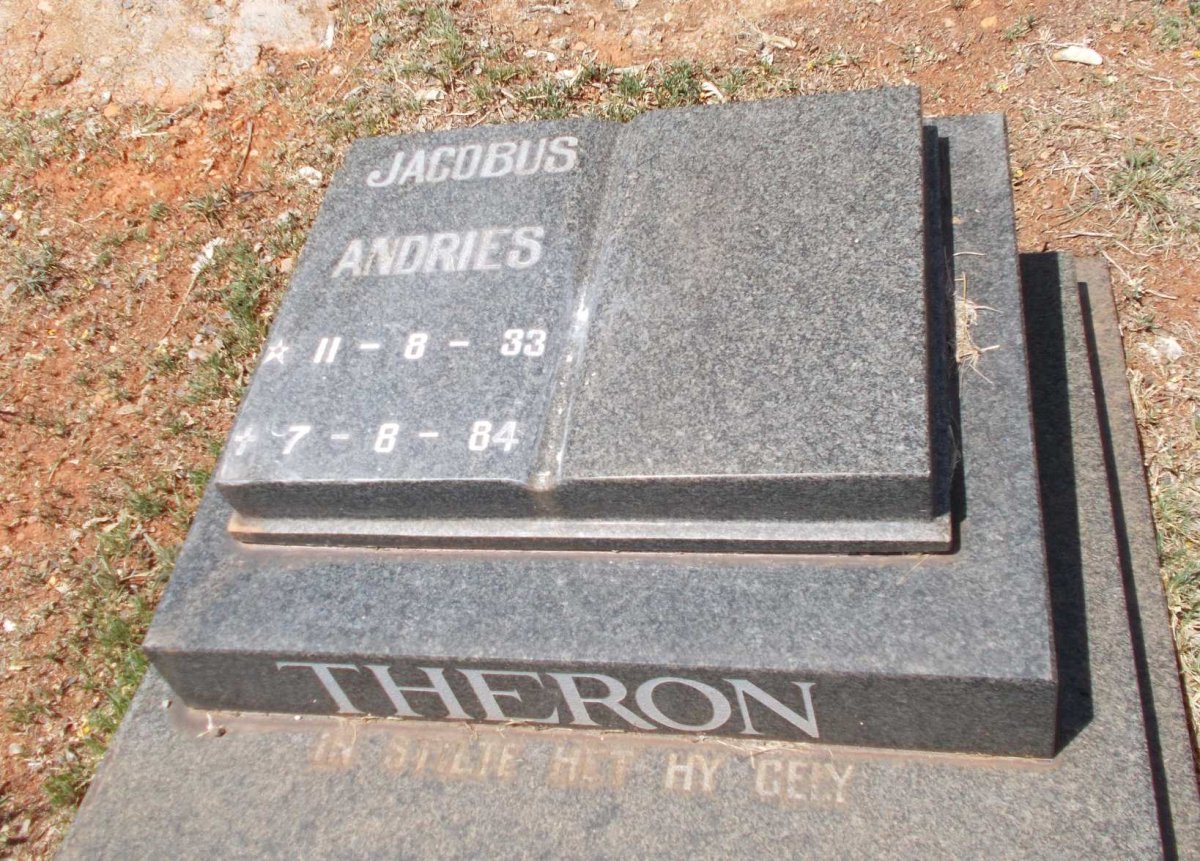 THERON Jacobus Andries 1933-1984
