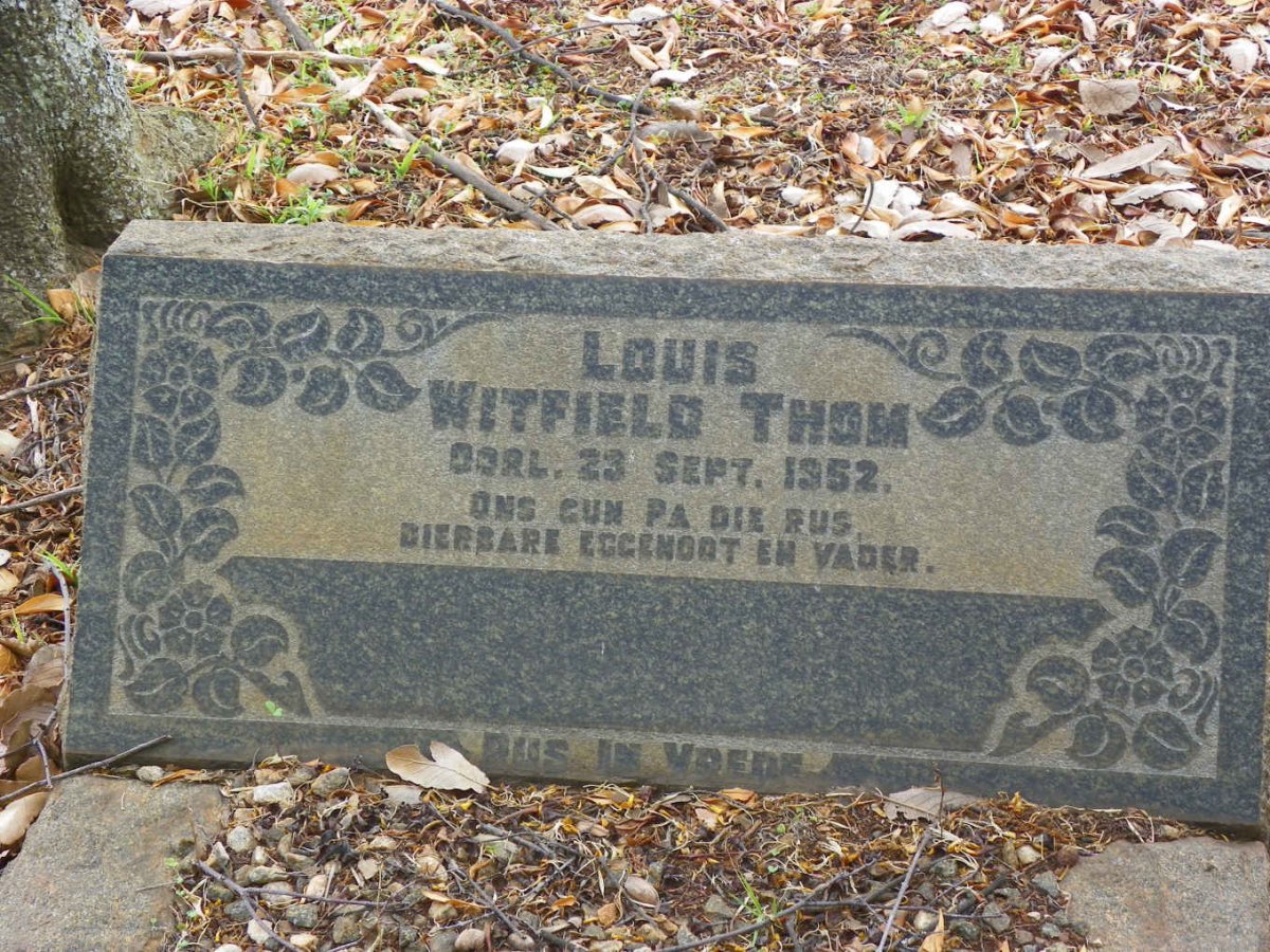 THOM Louis Witfield -1952