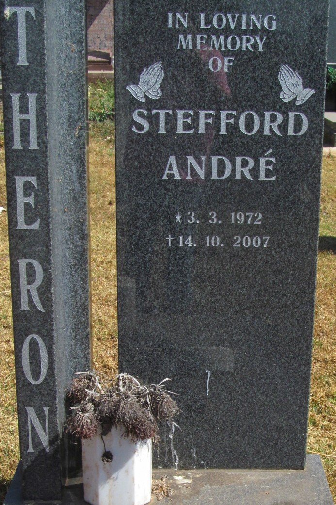 THERON Stefford André 1972-2007