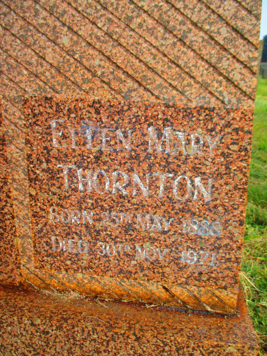 THORNTON Ellen Mary 1888-1971