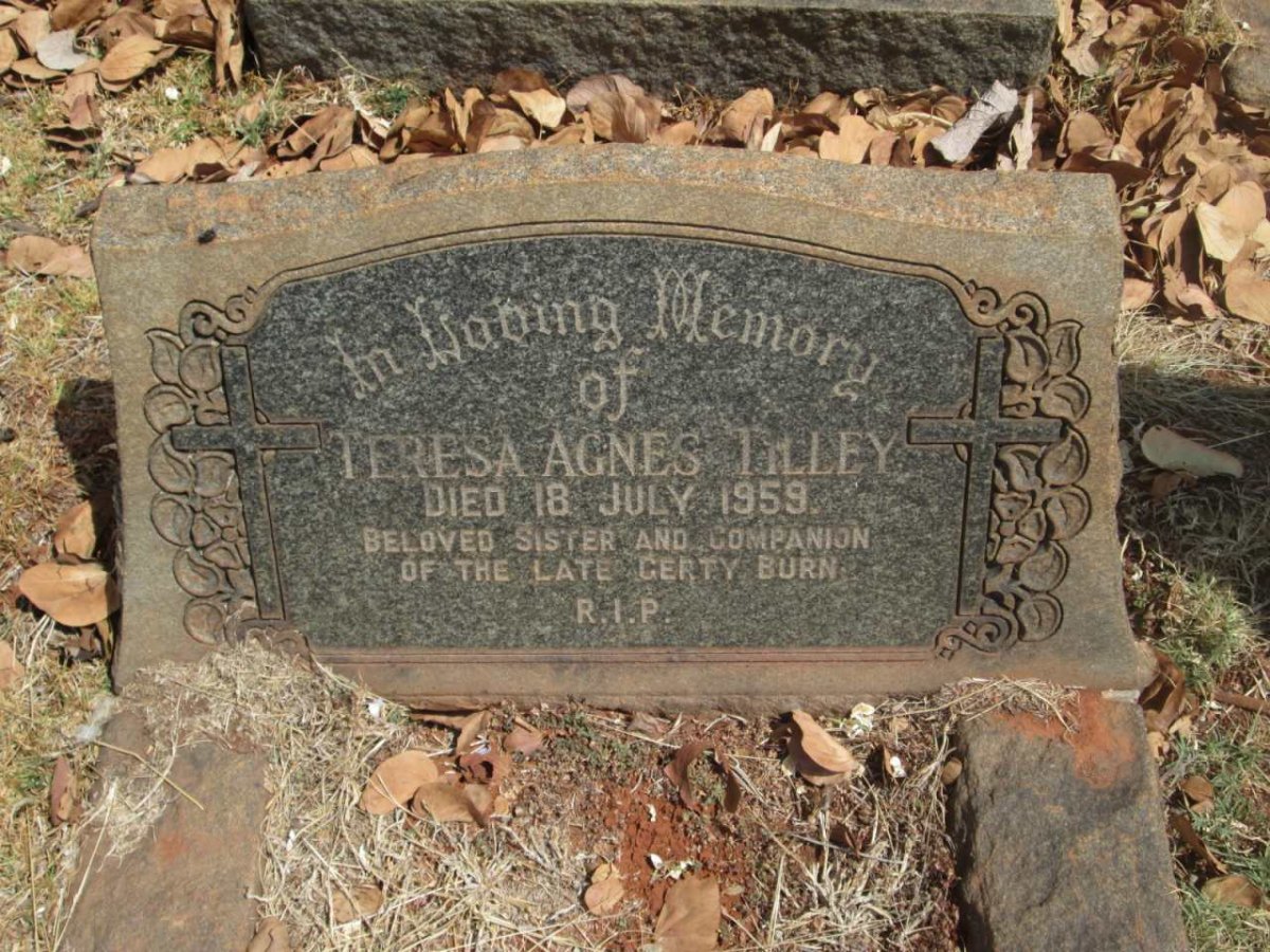 TILLEY Teresa Agnes -1959