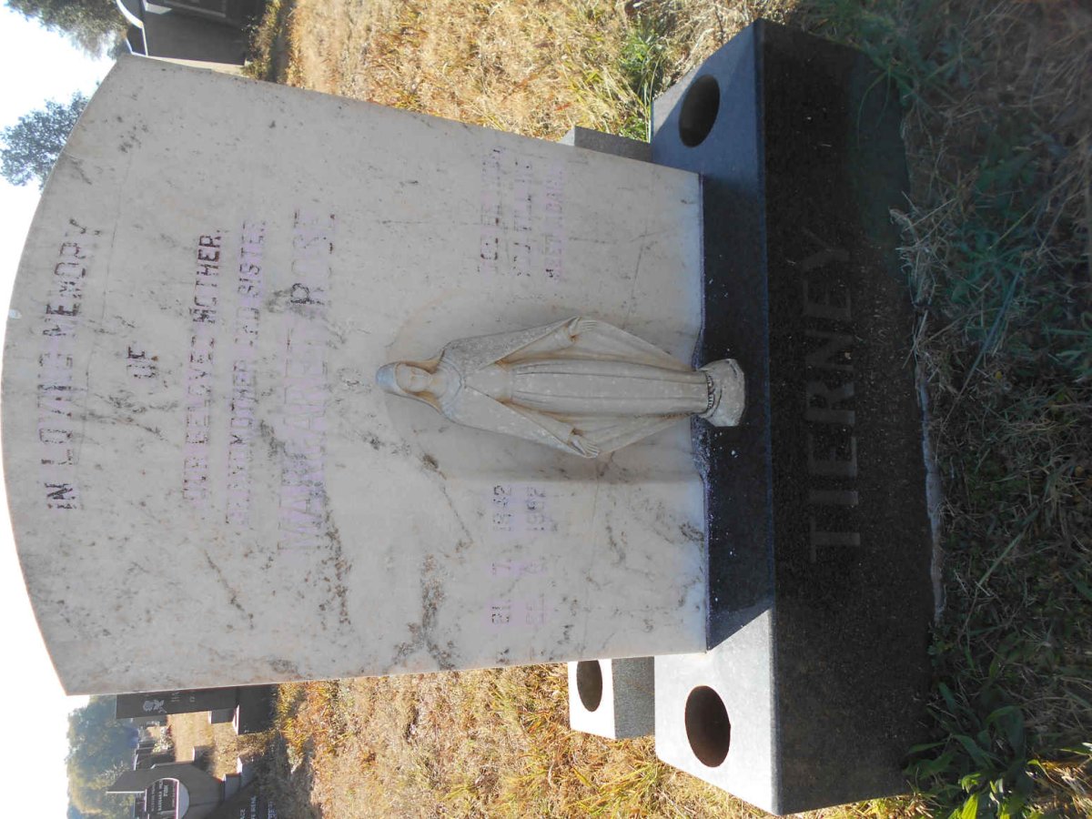TIERNEY Margaret Rose 1942-1992