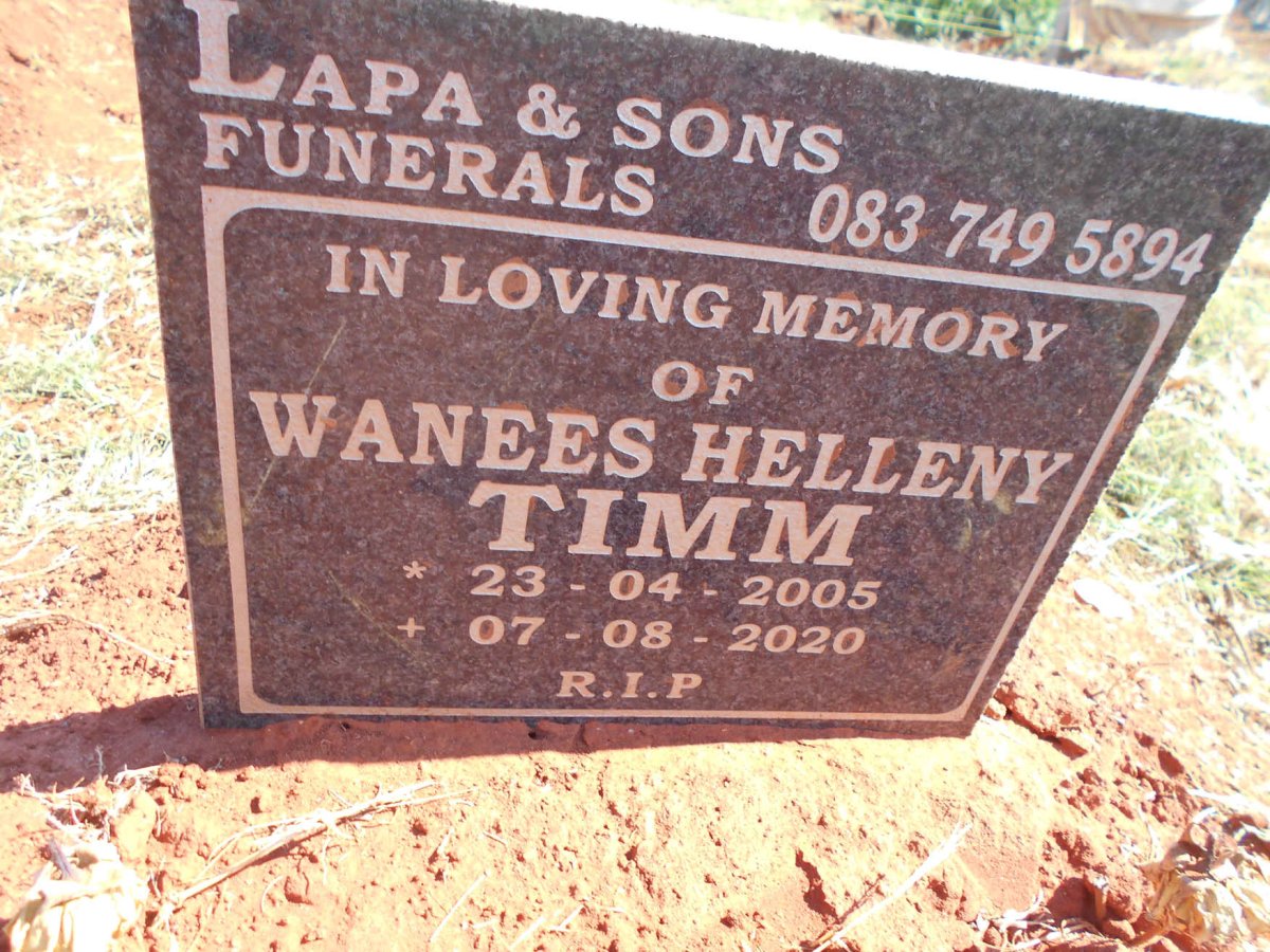 TIMM Wanees Helleny 2005-2020