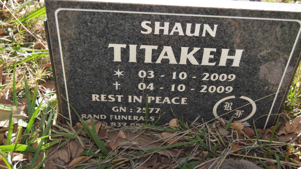 TITAKEH Shaun 2009-2009