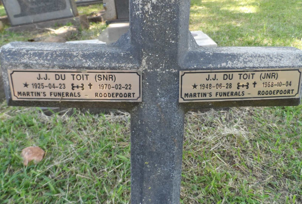 TOIT J.J., du 1925-1970 :: DU TOIT J.J. 1948-1968