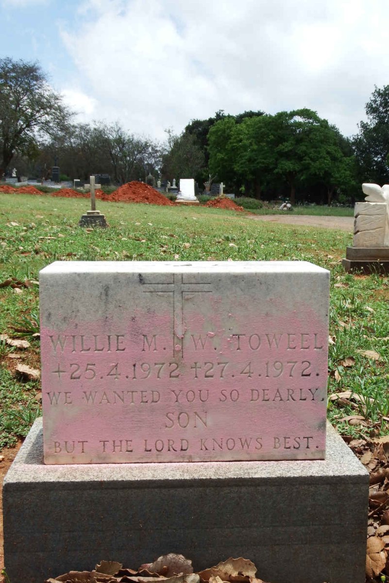 TOWEEL Willie M.W. 1972-1972