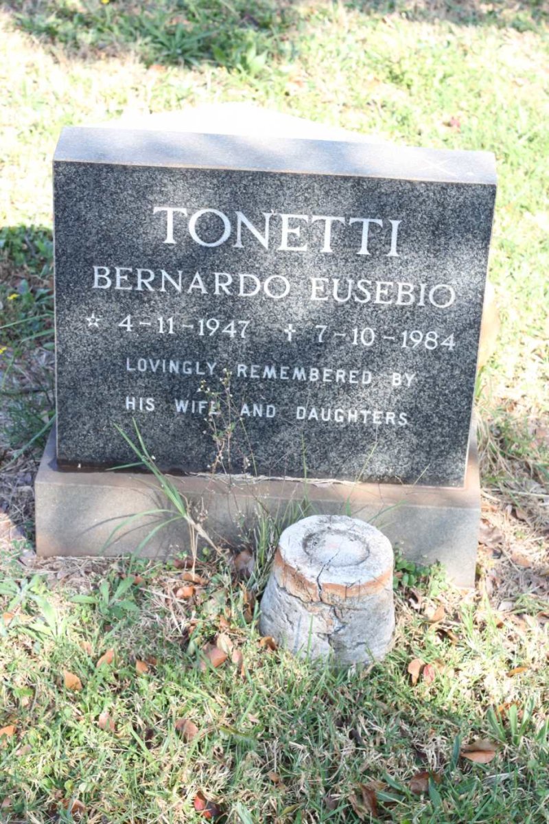 TONETTI Bernardo Eusebio 1947-1984