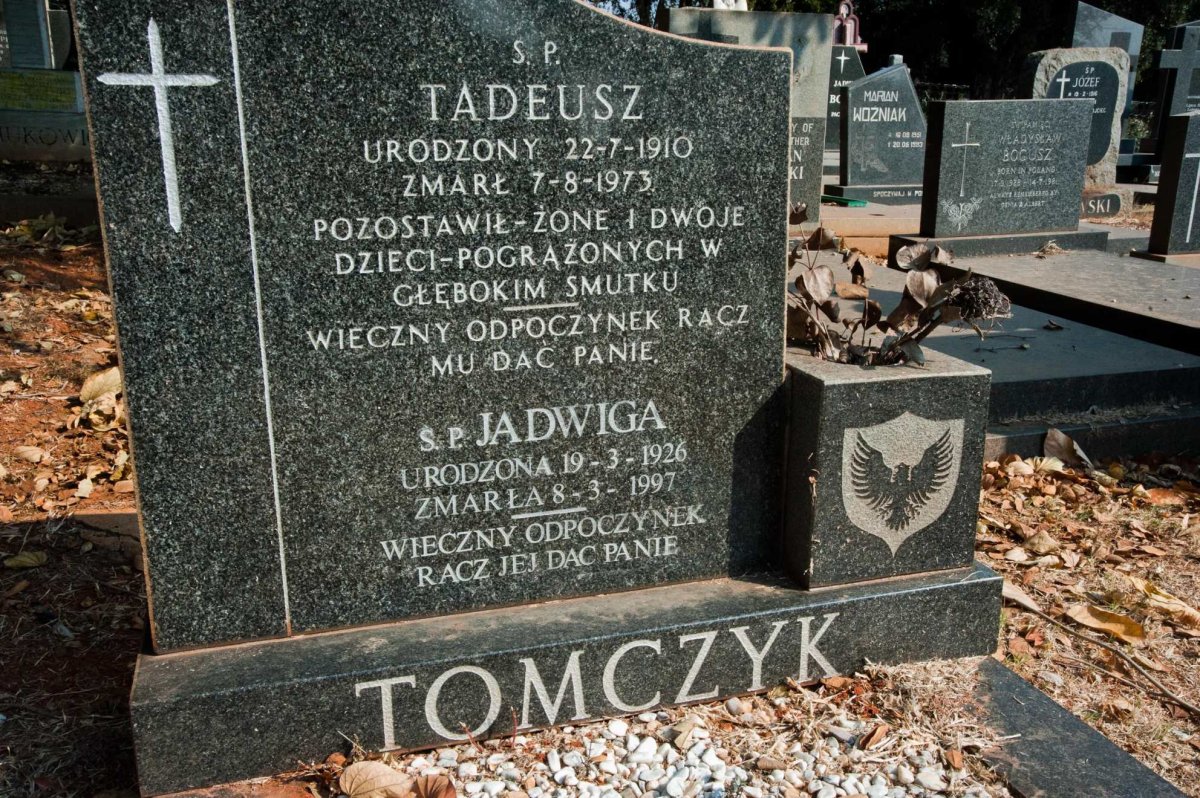 TOMCZYK Tadeusz 1910-1973 &amp; Jadwiga 1926-1997
