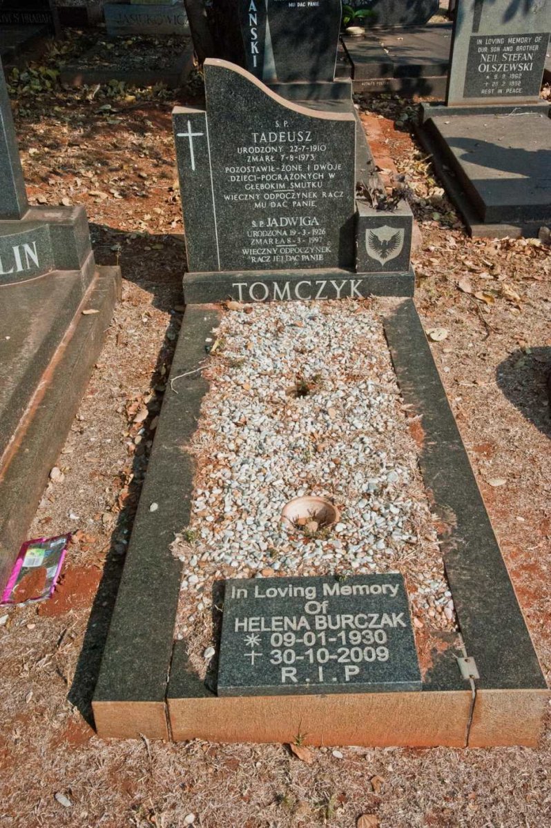 TOMCZYK Tadeusz 1910-1973 &amp; Jadwiga 1926-1997