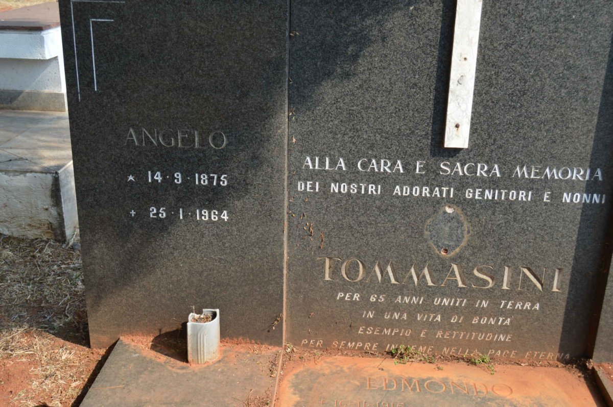 TOMMASINI Angelo 1875-1964 &amp; Argia 1882-1963